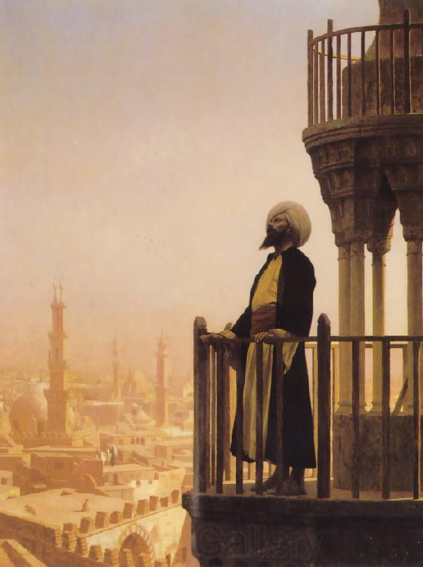 Jean Leon Gerome The Call to Prayer Spain oil painting art
